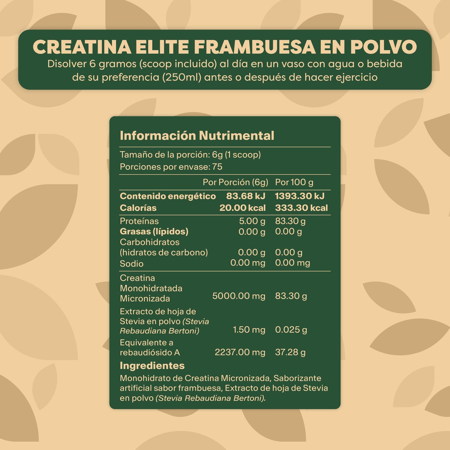 KIT CREATINAS ELITE | CREATINA MONOHIDRATADA ELITE POLVO SABOR NATURAL, CREATINA MONOHIDRATADA ELITE POLVO SABOR FRAMBUESA, CREATINA MONOHIDRATADA ELITE CÁPSULA | KIT CREATINAS ELITE