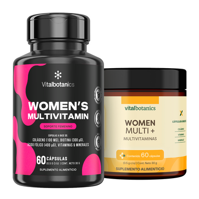 Women's Multivitaminin | Multivitamínico Femenino en Cápsulas