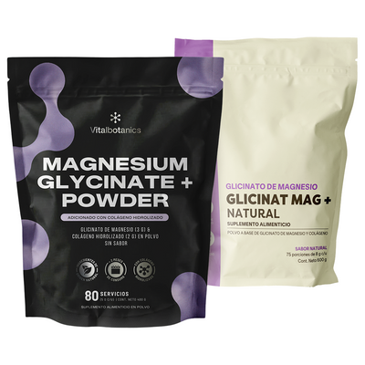 Magnesium Glycinate+ Powder | Glicinato de Magnesio 600g