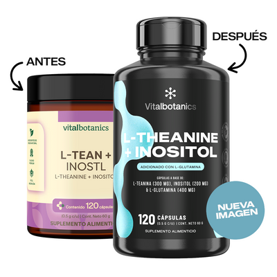 L-Teanina + Inositol | con L-Glutamina en Cápsulas