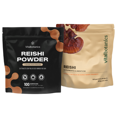 Reishi Powder | Hongo Adaptógeno Ganoderma Lucidum en Polvo