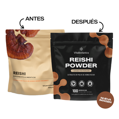 Reishi Powder | Hongo Adaptógeno Ganoderma Lucidum en Polvo