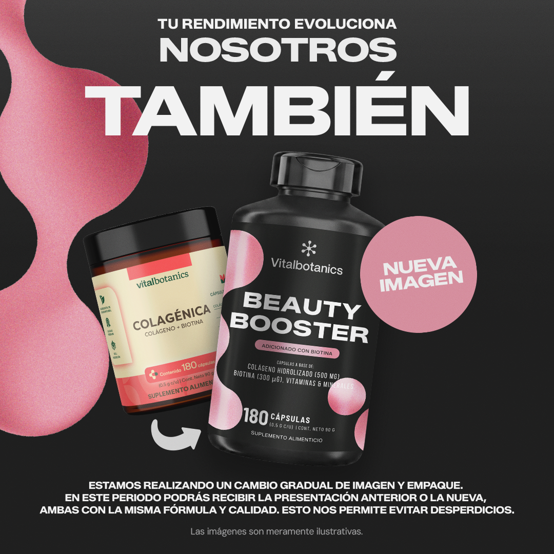 Beauty Booster | Colágeno con Biotina, Vitamina C y Zinc