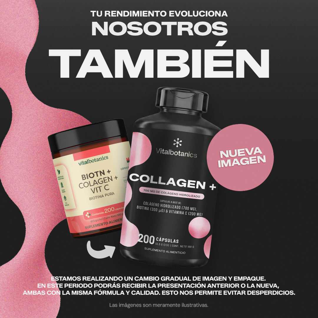 Collagen+ | Colágeno Hidrolizado con Vitamina C y Biotina