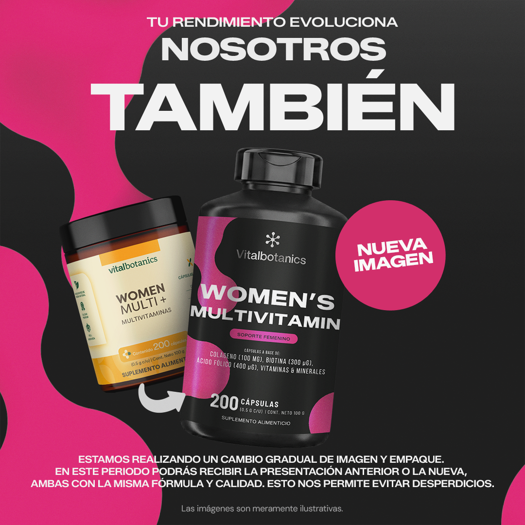 Women's Multivitaminin | Multivitamínico Femenino en Cápsulas