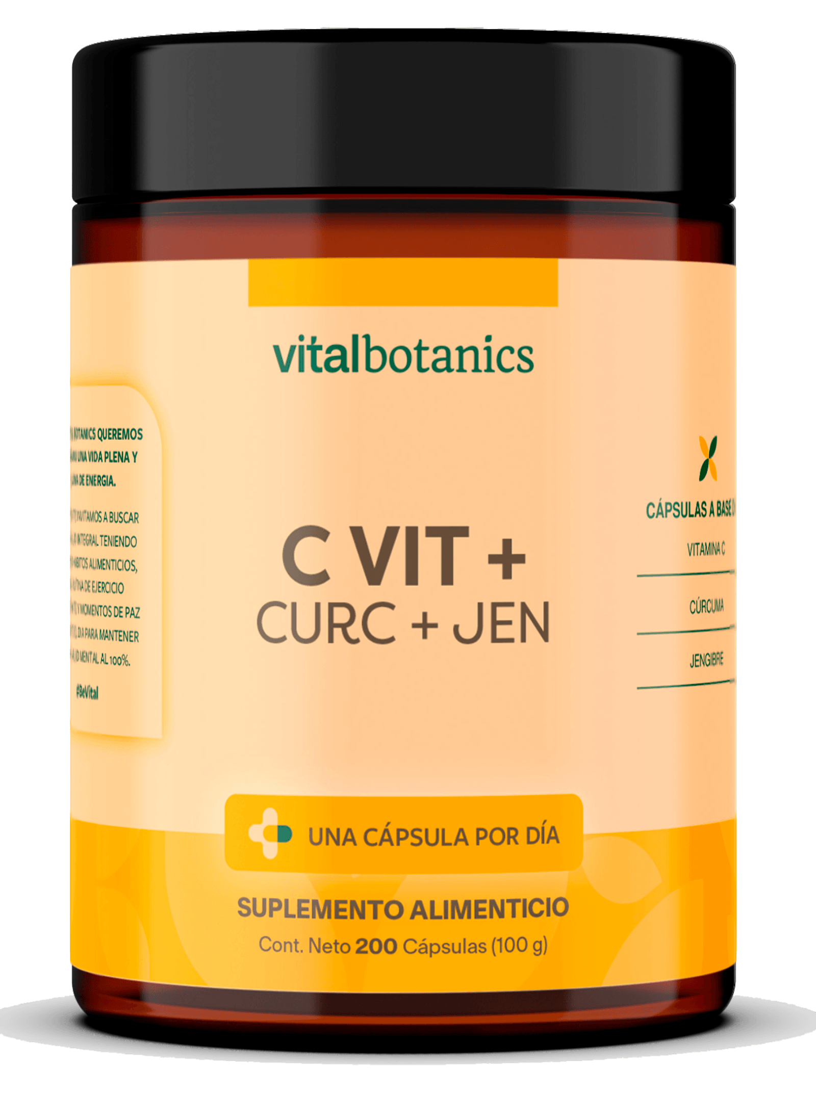Complejo Vitamina C, Jengibre en Cápsulas