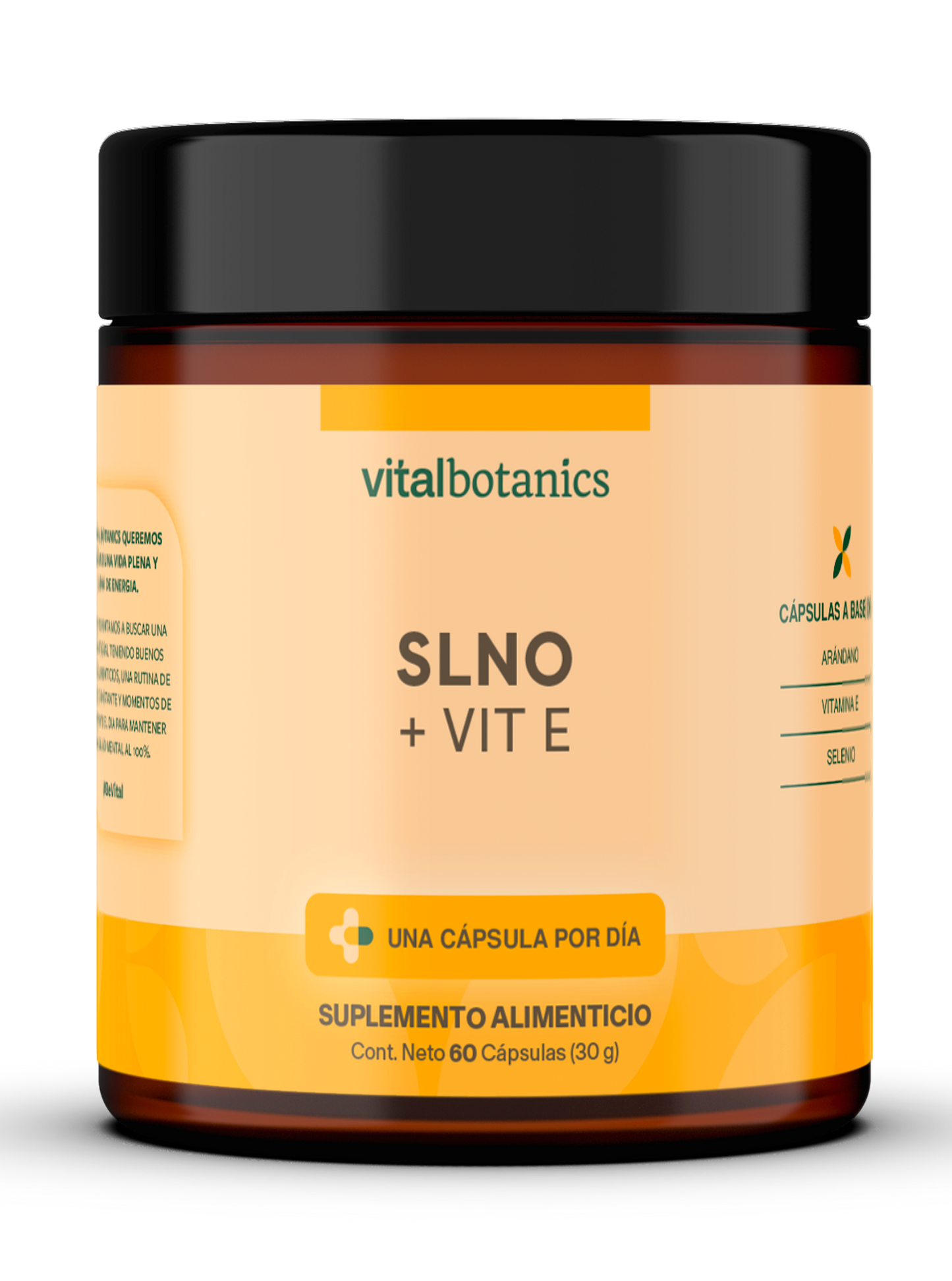 SLNO + VIT E | Vitamina E, Selenio y Arándano