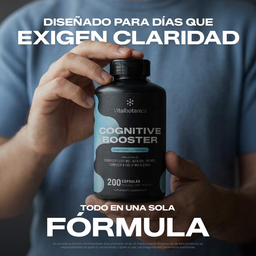 Ingredientes de Cognitive Booster – extracto de Cordyceps y L-Tirosina de origen natural
