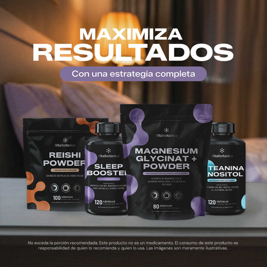 Bundle Magnesium Glycinate+ Powder Vitalbotanics – combina con otros suplementos y ahorra