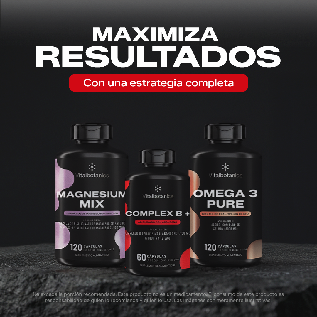 Bundle Complex B+ Vitalbotanics – combina con otros suplementos y ahorra