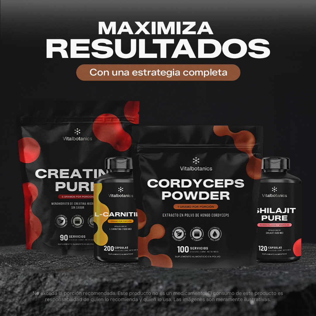 Cordyceps Powder | Extracto Puro de Cordyceps - 100 g en Polvo