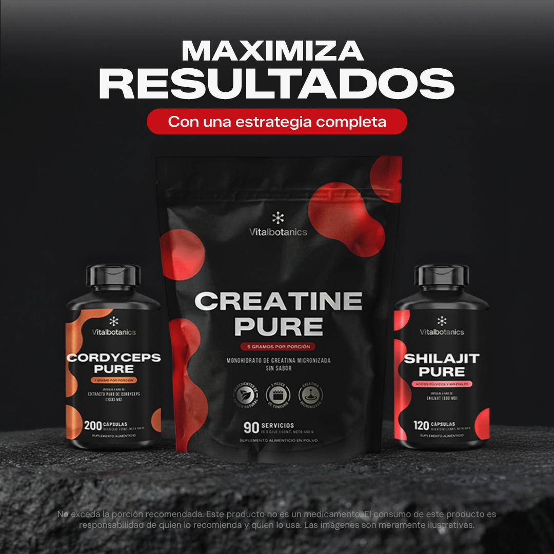 Creatine Pure | Creatina Monohidratada Micronizada en Polvo