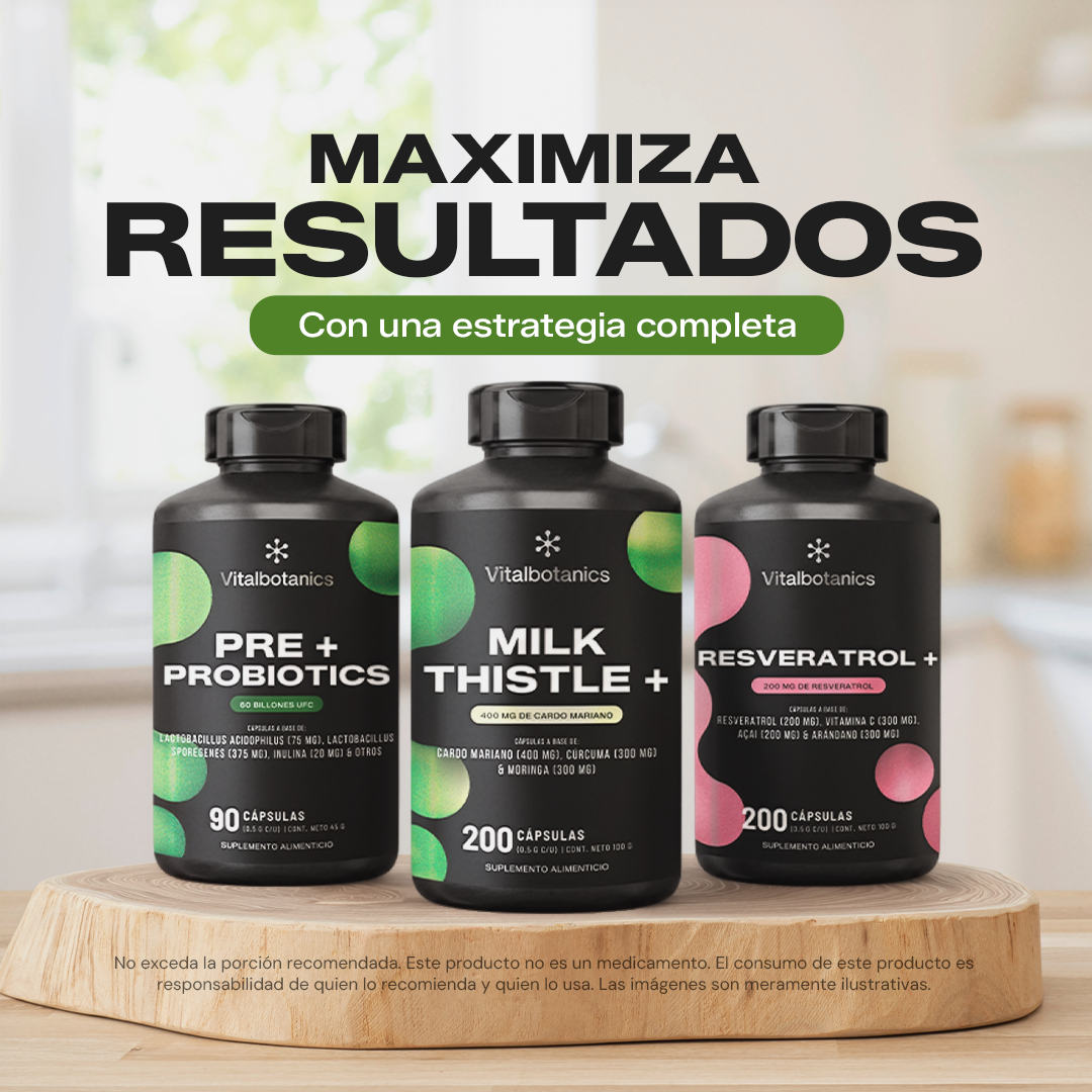 Bundle Milk Thistle+ Vitalbotanics – combina con otros suplementos botánicos y ahorra