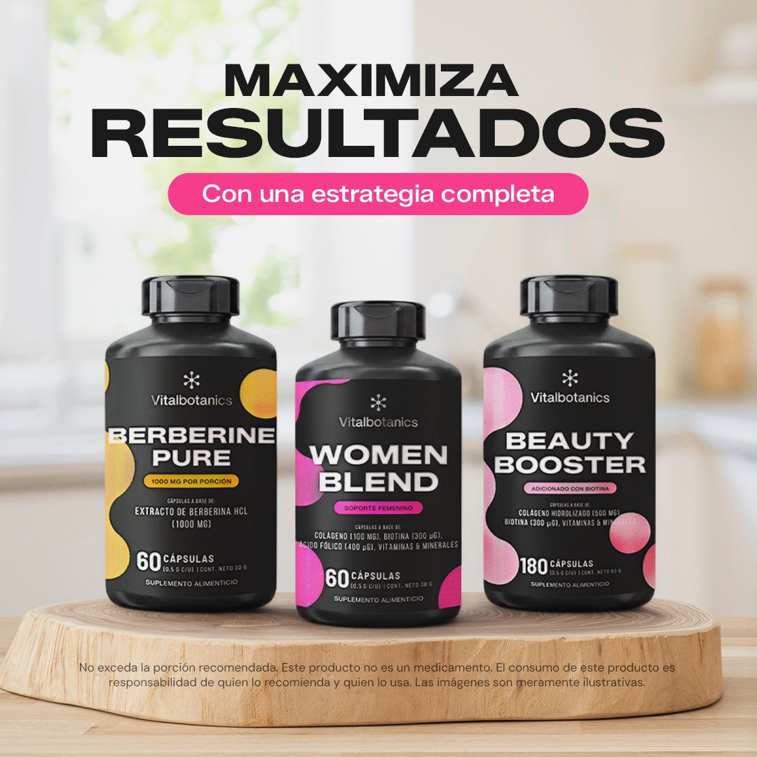 Bundle Women Blend Vitalbotanics – combina con otros suplementos femeninos y ahorra