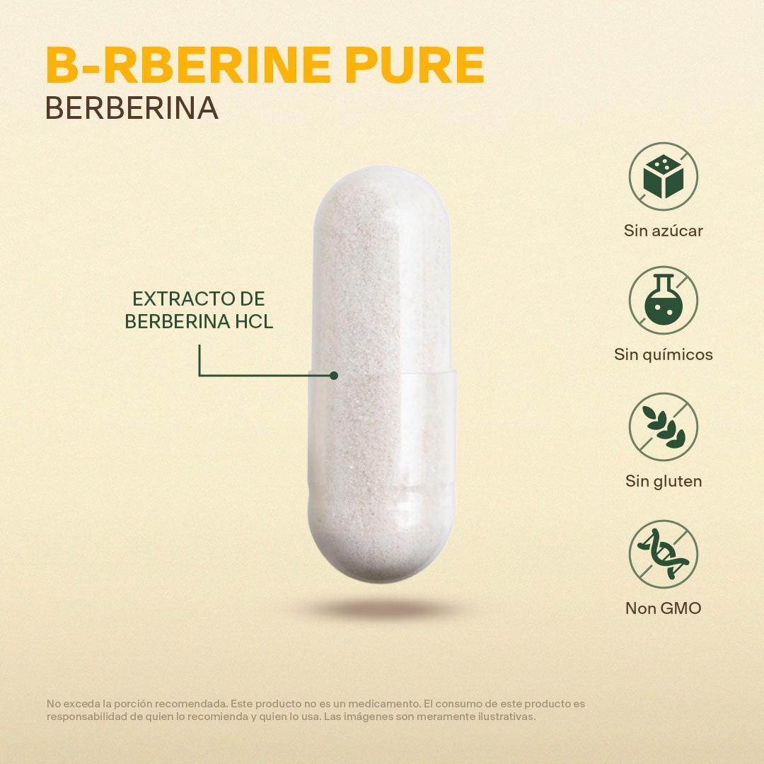 Berberina en Cápsulas