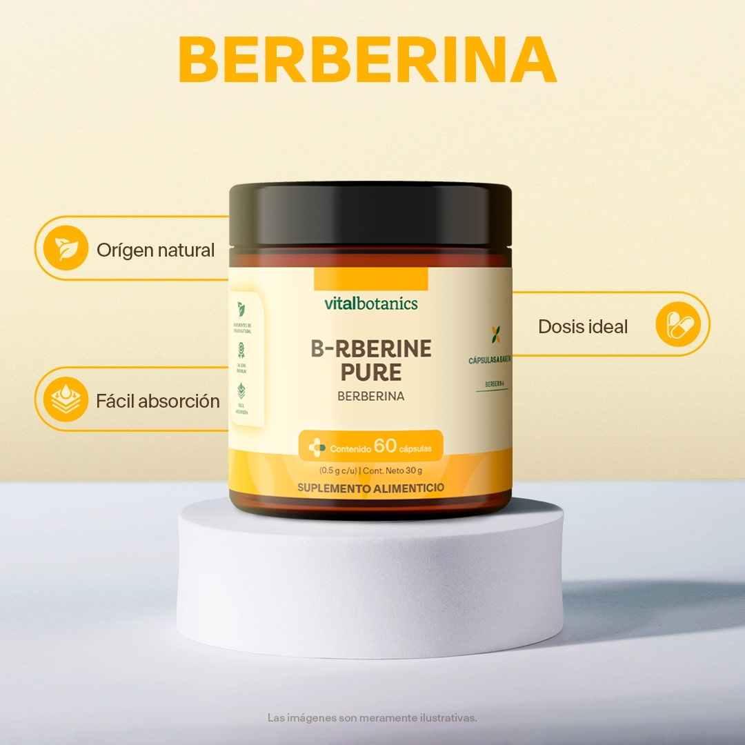 Berberina en Cápsulas