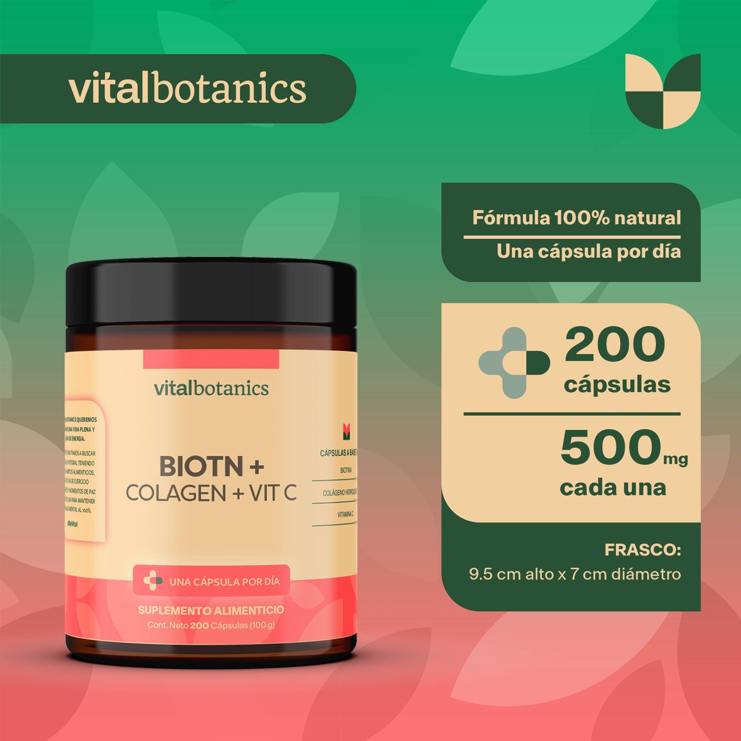 Biotina + Colageno + Vitamina C