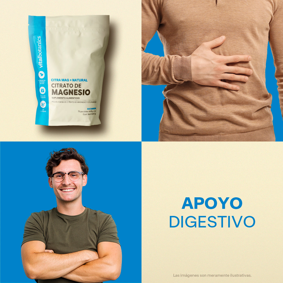 Citrato De Magnesio en Polvo Sabor Natural