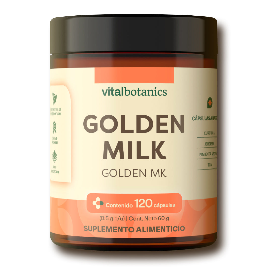 Golden Milk en Cápsulas - VitalBotanics
