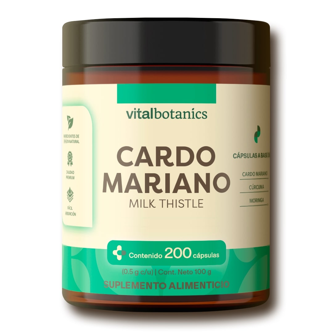Milk Thistle, Cardo Mariano en Cápsulas