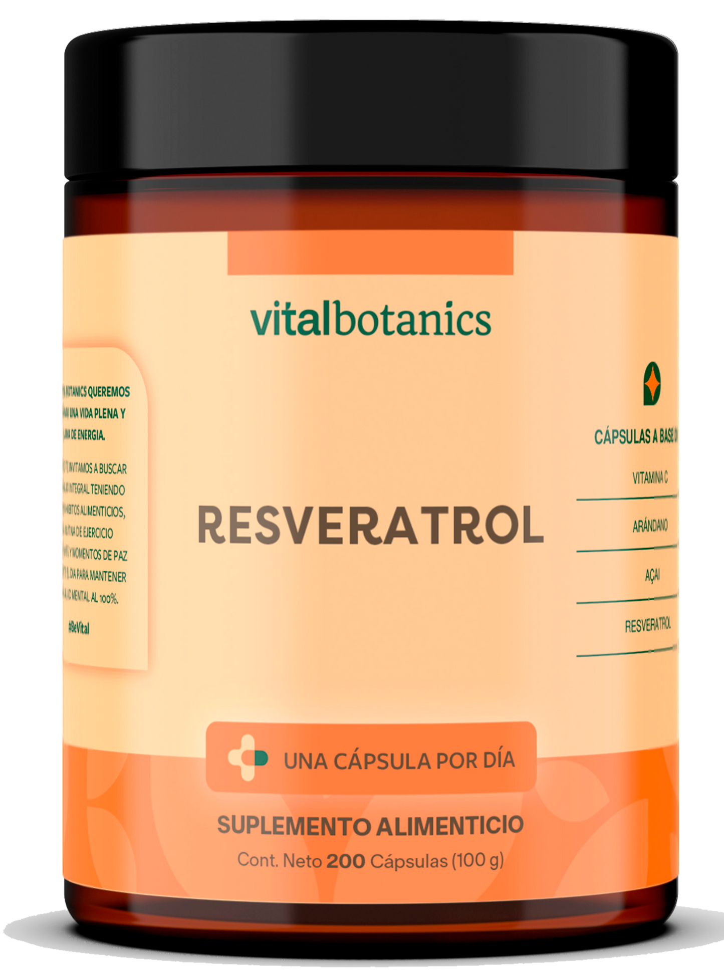 Resveratrol | 200 cápsulas de 500mg