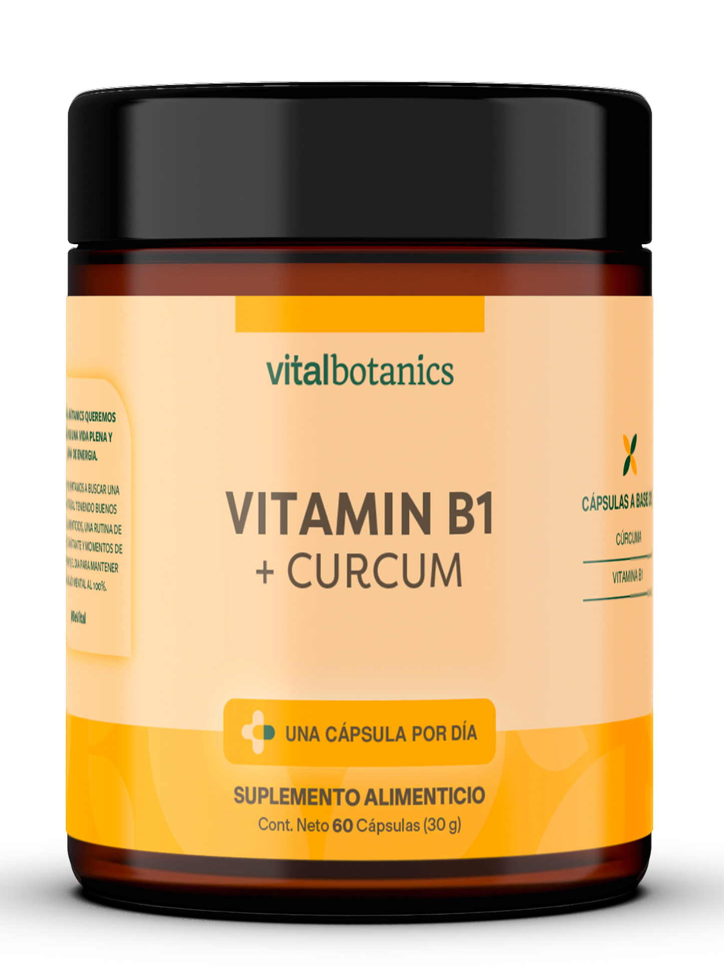 VITAMIN B1 + CURCUM | Vitamina B1 Tiamina + Curcúma