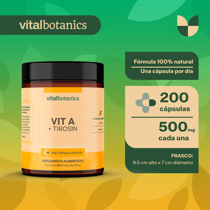 VIT A + TIROSIN | Vitamina A + Tirosina