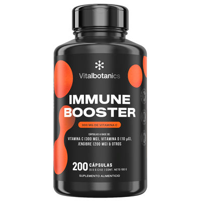 Immune Booster | Vitamina C con Zinc y Vitamina D - VitalBotanics