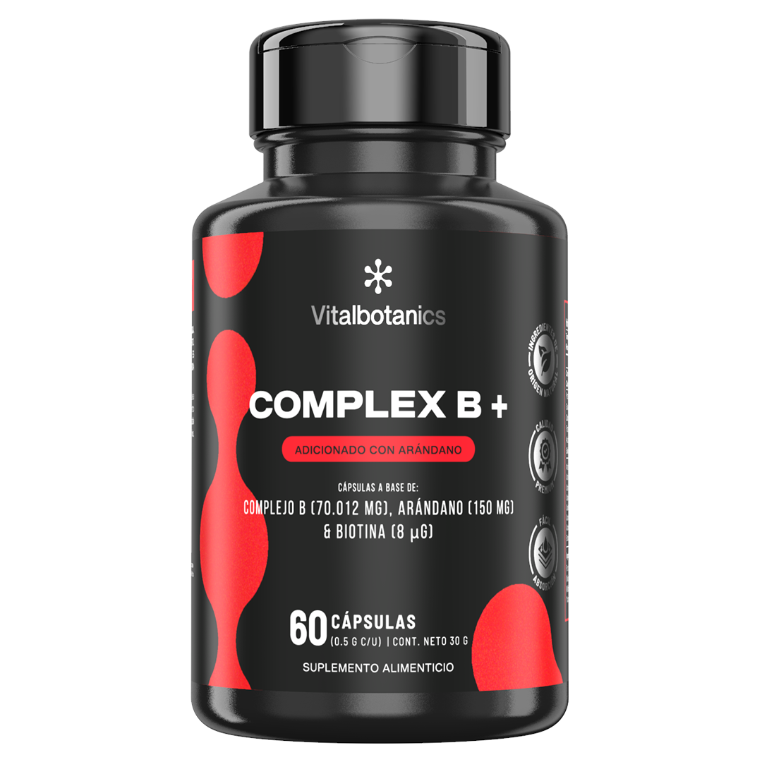 Complex B+ | Complejo B con Biotina y Arándano Azul