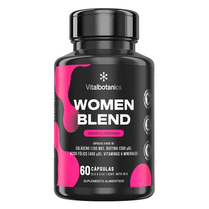 Women Blend | Colágeno con Moringa y Magnesio - Multivitamínico Mujer