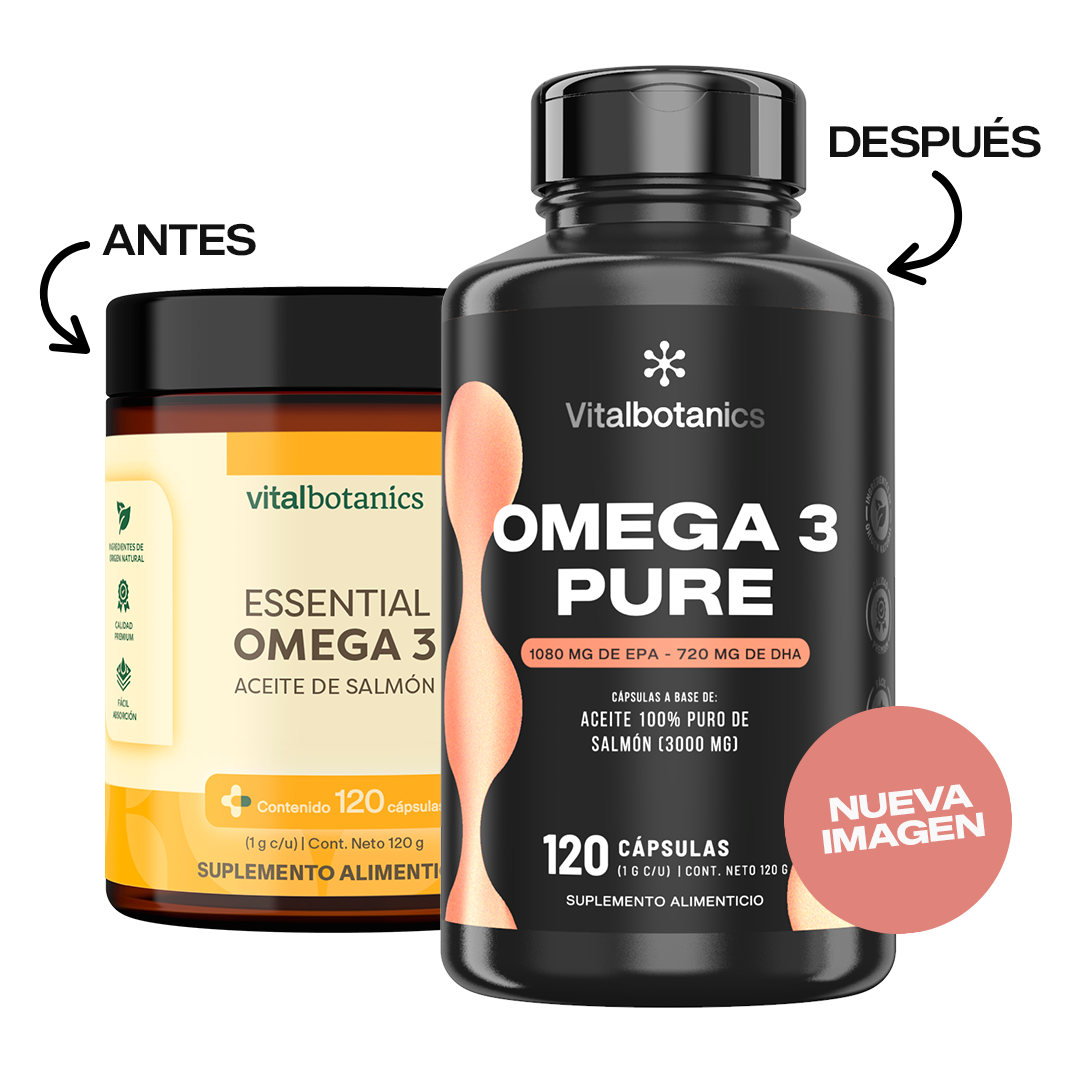 Omega 3 Pure | Aceite de Salmón con EPA y DHA en Cápsulas