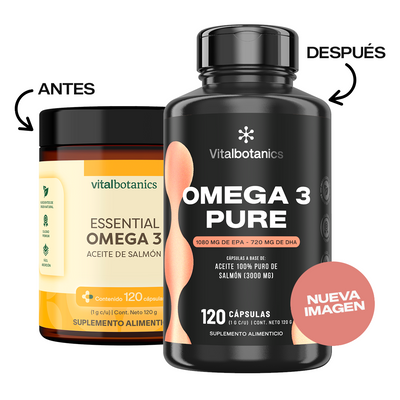 Omega 3 Pure | Aceite de Salmón con EPA y DHA en Cápsulas