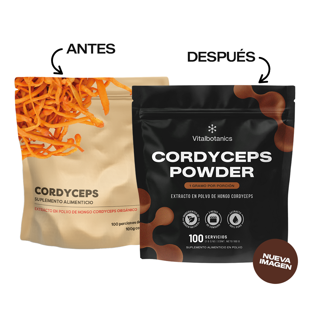 Cordyceps Powder | Hongo Adaptógeno en Polvo 100g