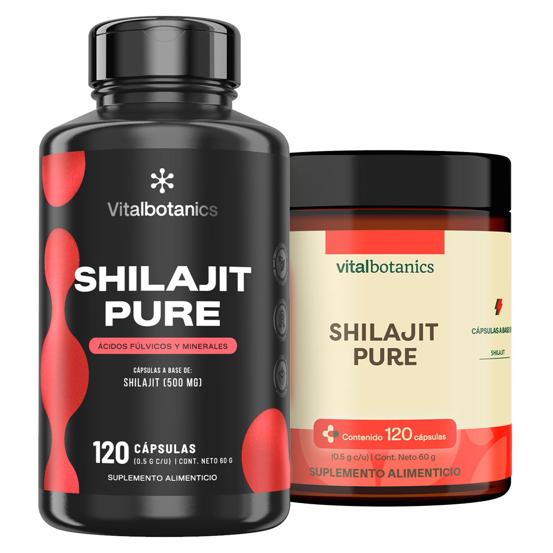 Shilajit Pure | Resina Mineral 500mg en Cápsulas