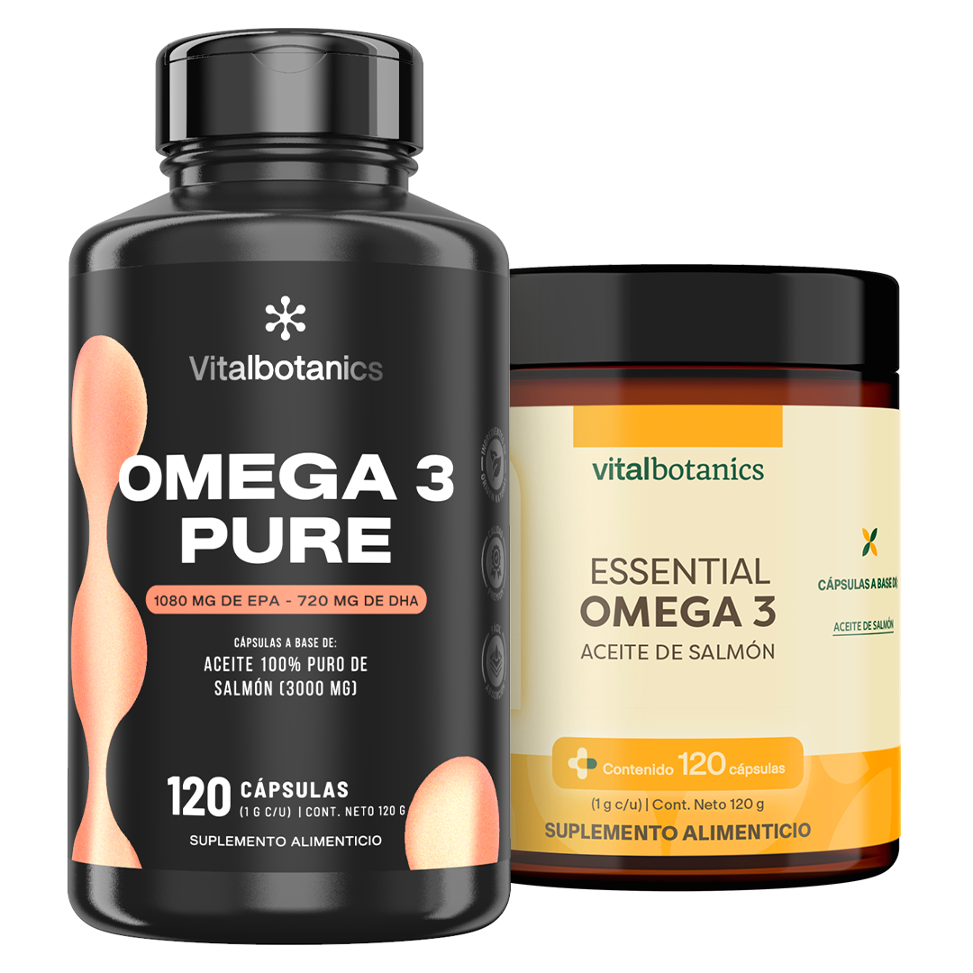 Omega 3 Pure | Aceite de Salmón con EPA y DHA en Cápsulas
