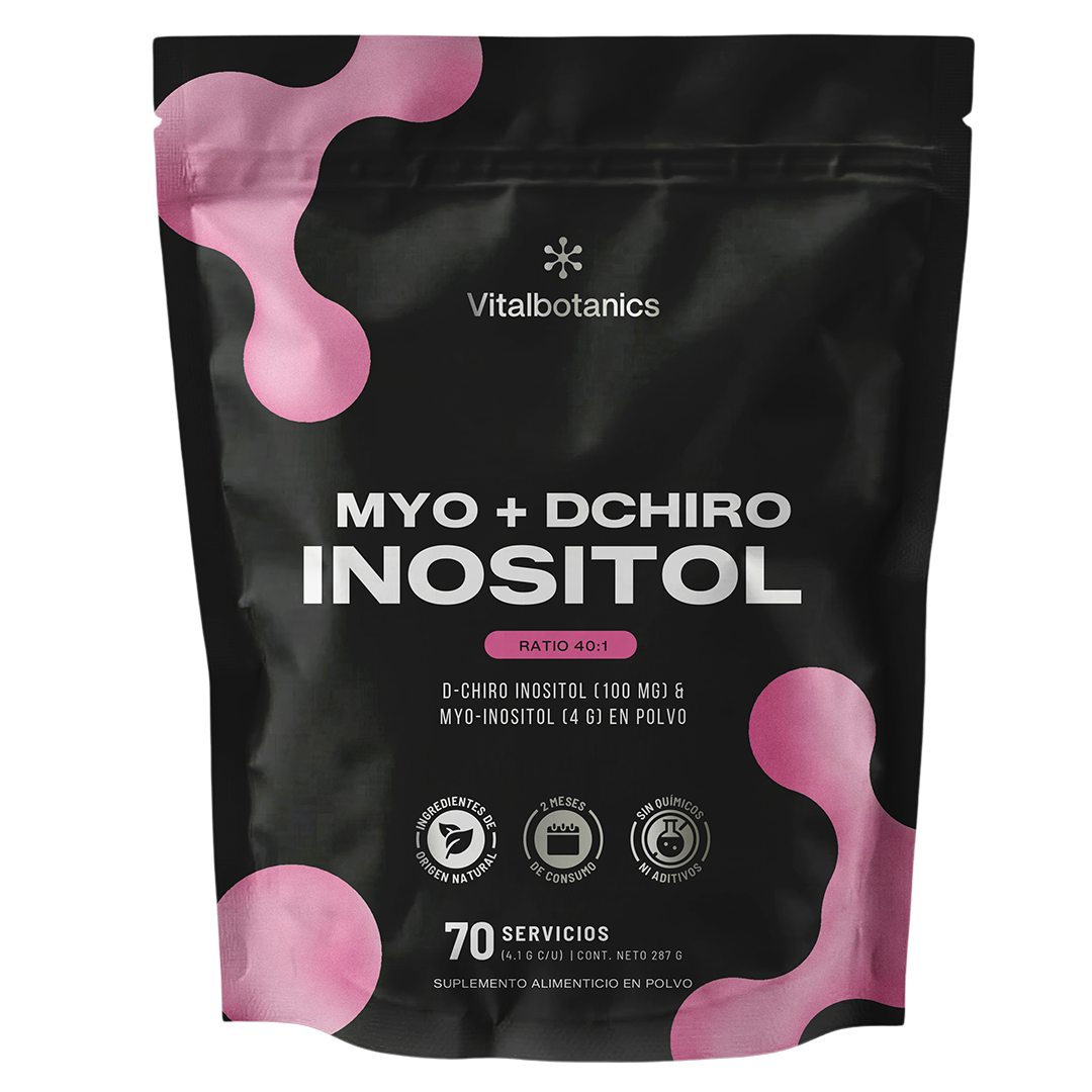 Myo + D-Chiro Inositol | Myo-Inositol con D-Chiro Inositol - Ratio 40:1 en Polvo