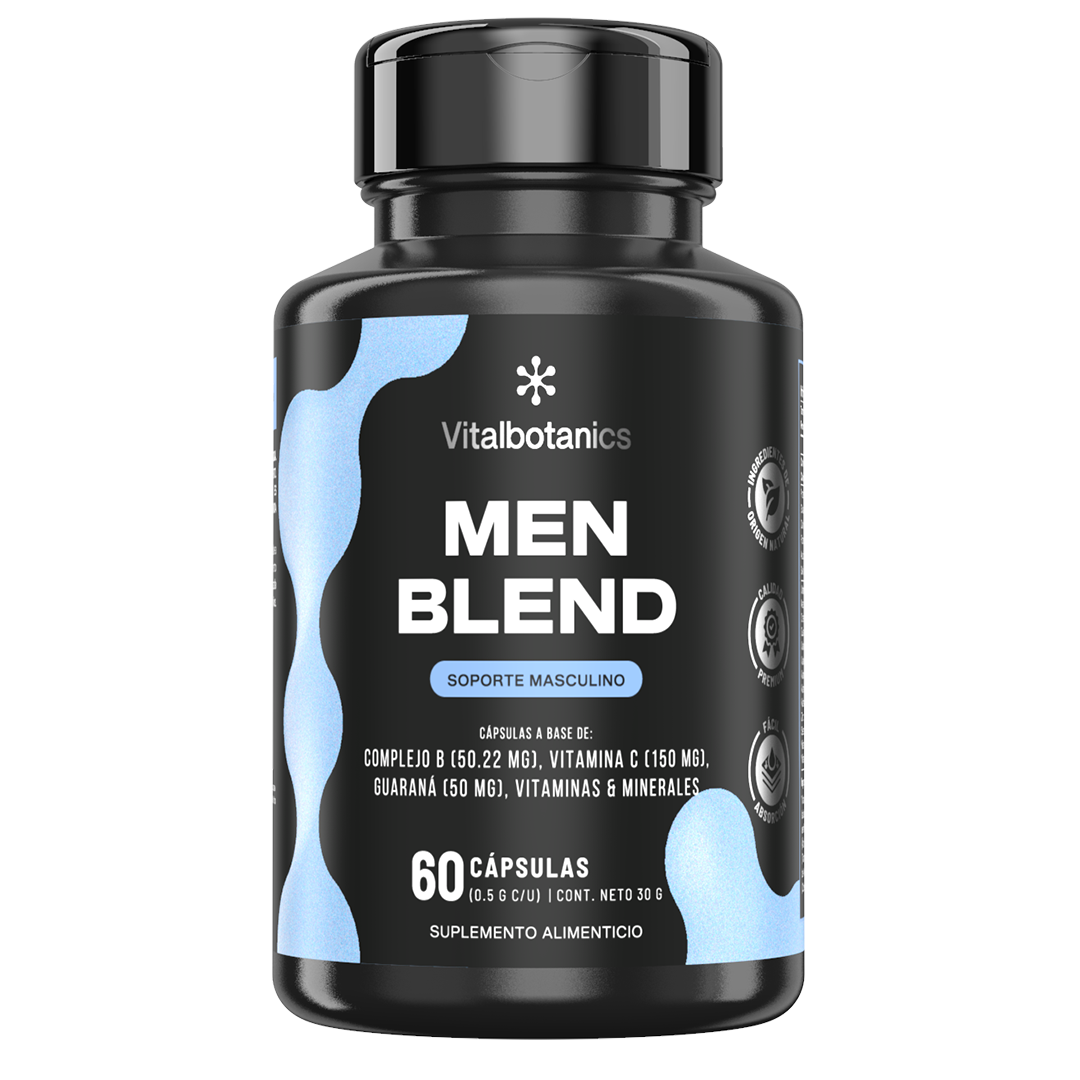 Men Blend | Creatina con BCAA, Zinc y Guaraná - Multivitamínico Hombre
