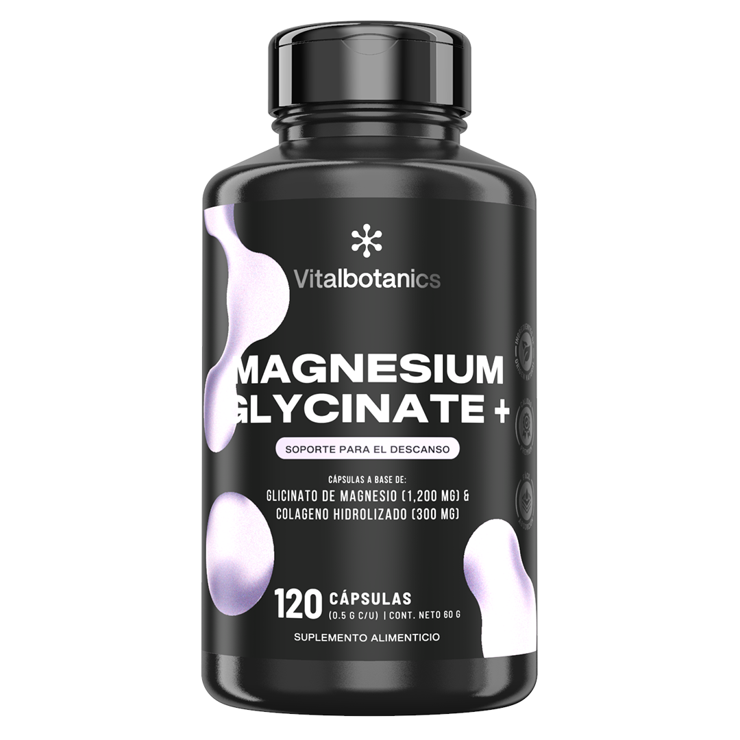 Magnesium Glycinate+ | Glicinato de Magnesio con Colágeno