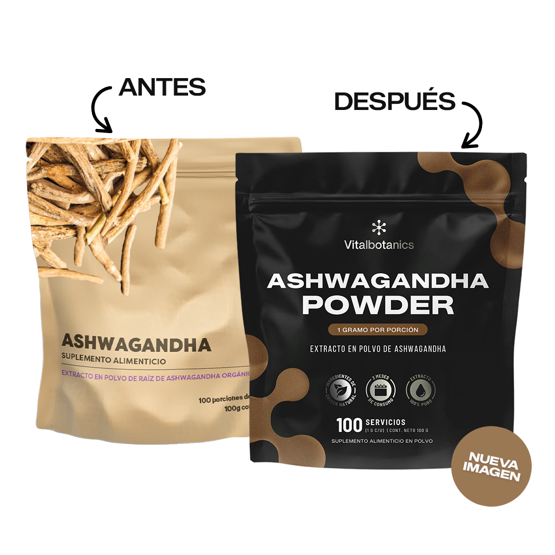 Ashwagandha Powder | Extracto KSM-66 en Polvo 100g