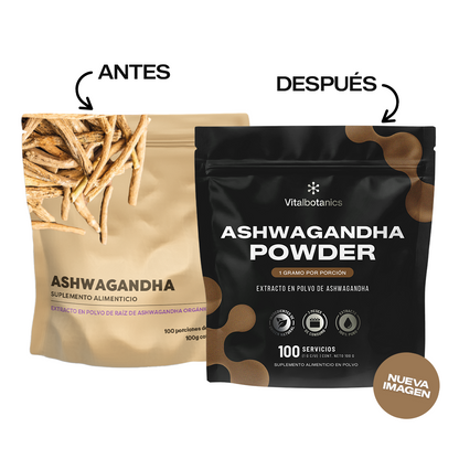 Ashwagandha Powder | Extracto KSM-66 en Polvo 100g
