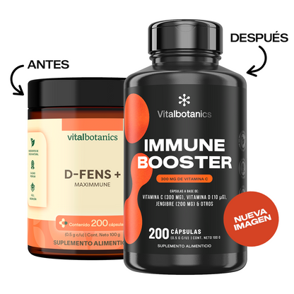 Immune Booster | 200 Cápsulas – Inmunidad diaria reforzada