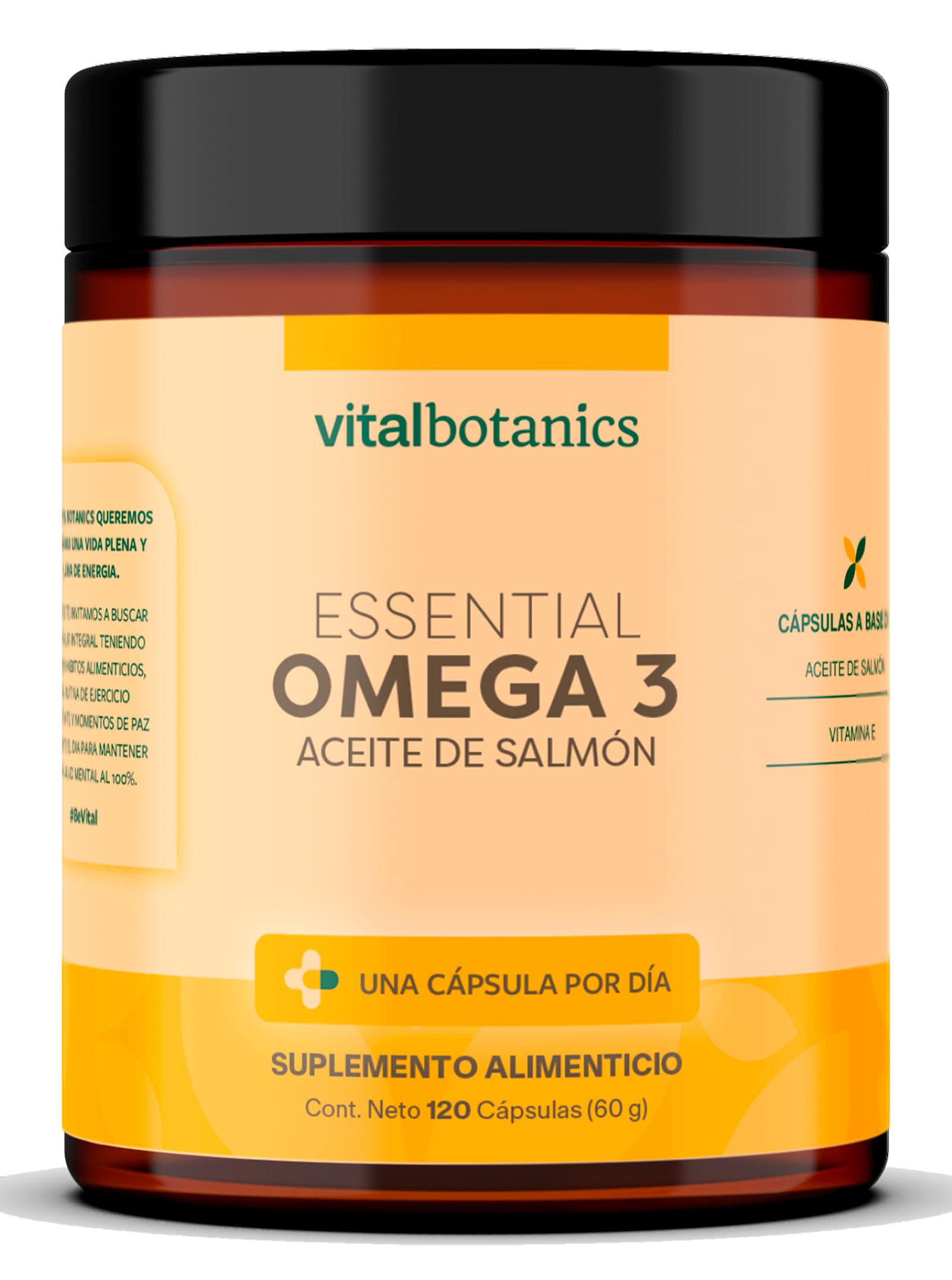 ESSENTIAL OMEGA 3 | Aceite Puro de Salmón, Omega 3 y Vitamina E