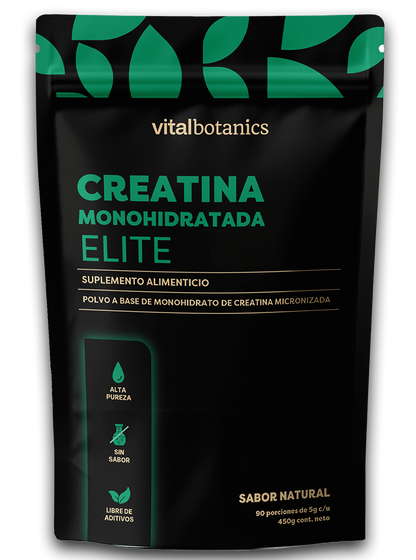 Creatina Monohidratada Elite (Sabor Natural)