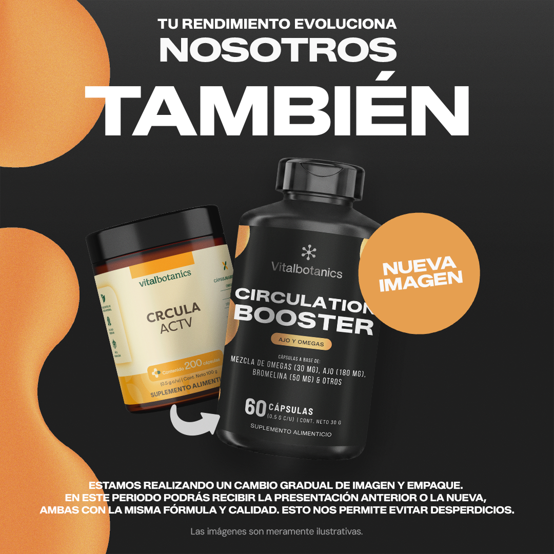 Circulation Booster | Ajo con Omega 3 y Cúrcuma