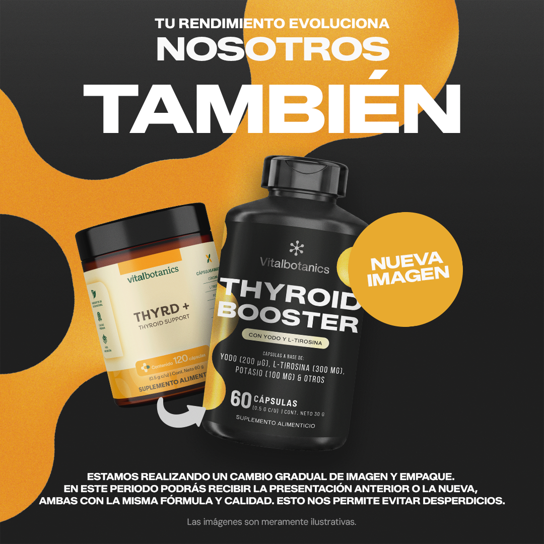 Thyroid Booster | Yodo con Selenio y L-Tirosina