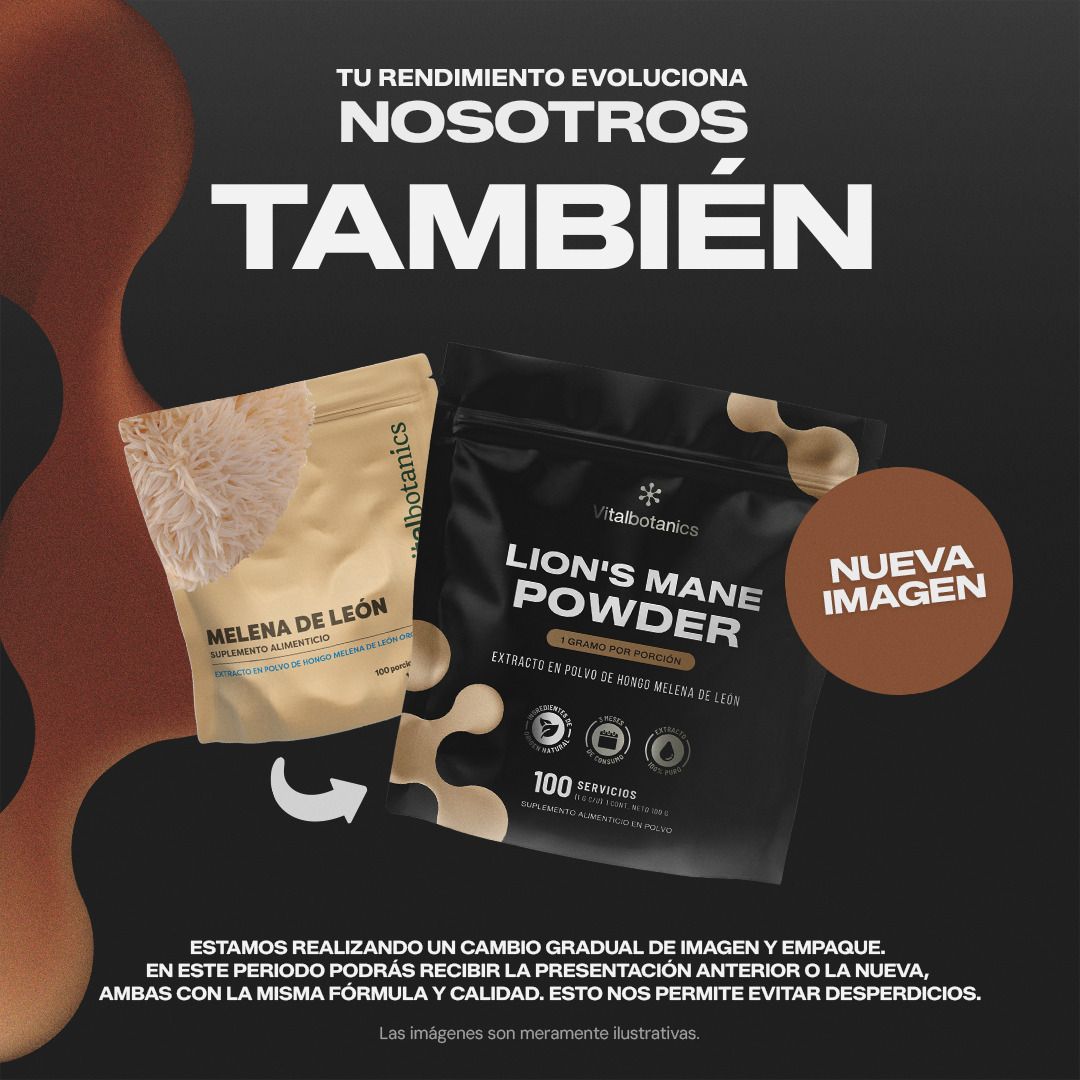 Kit Adaptogens  | Ashwagandha + Reishi + Cordyceps + Melena de León