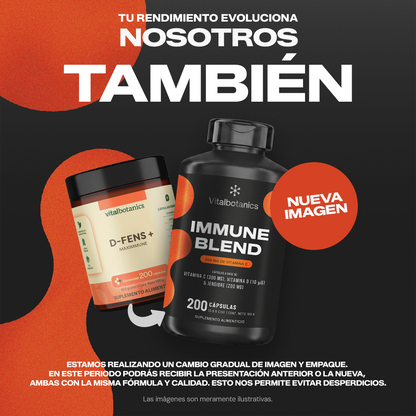 Immune Booster | 200 Cápsulas – Inmunidad diaria reforzada