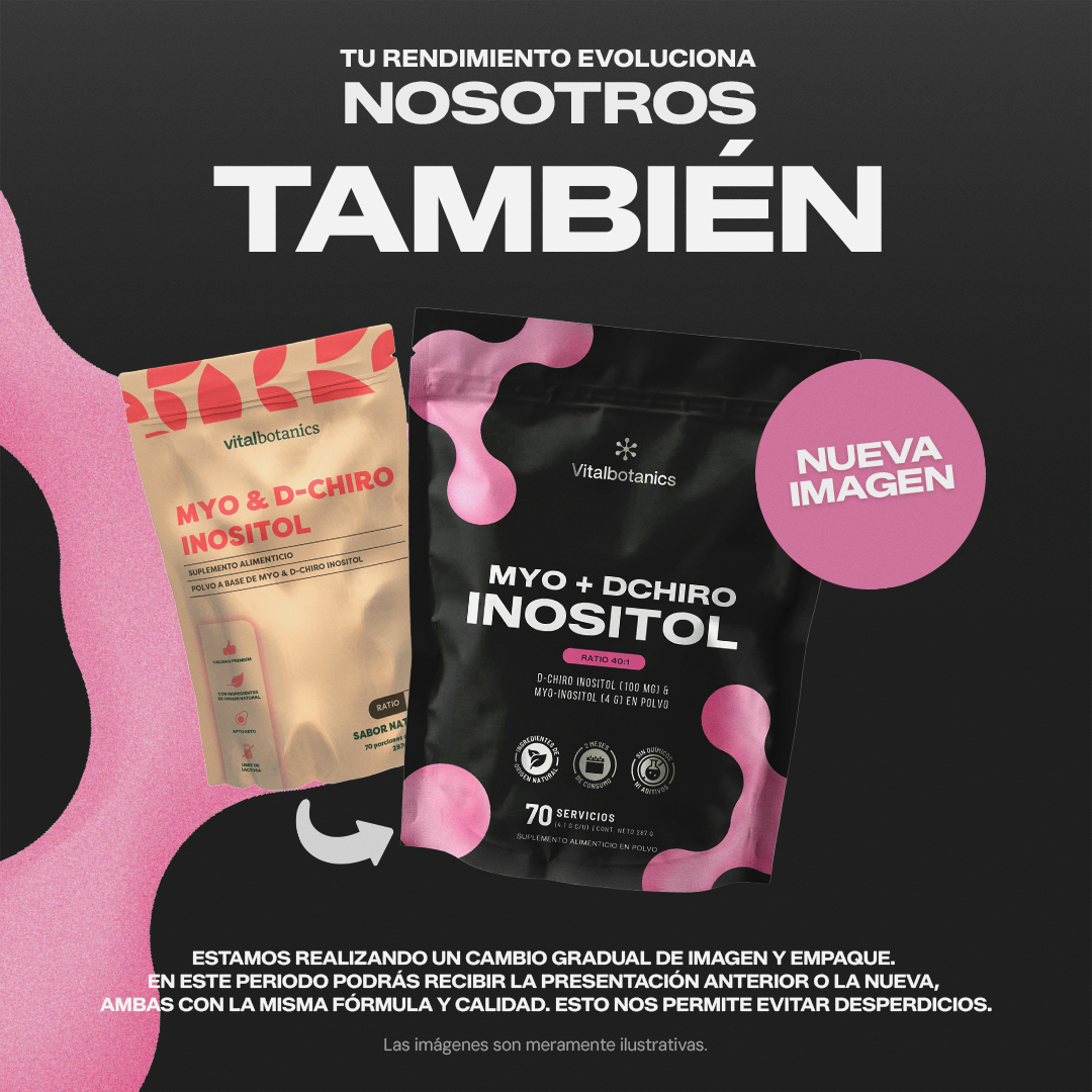 Myo + D-Chiro Inositol | Myo-Inositol con D-Chiro Inositol - Ratio 40:1 en Polvo