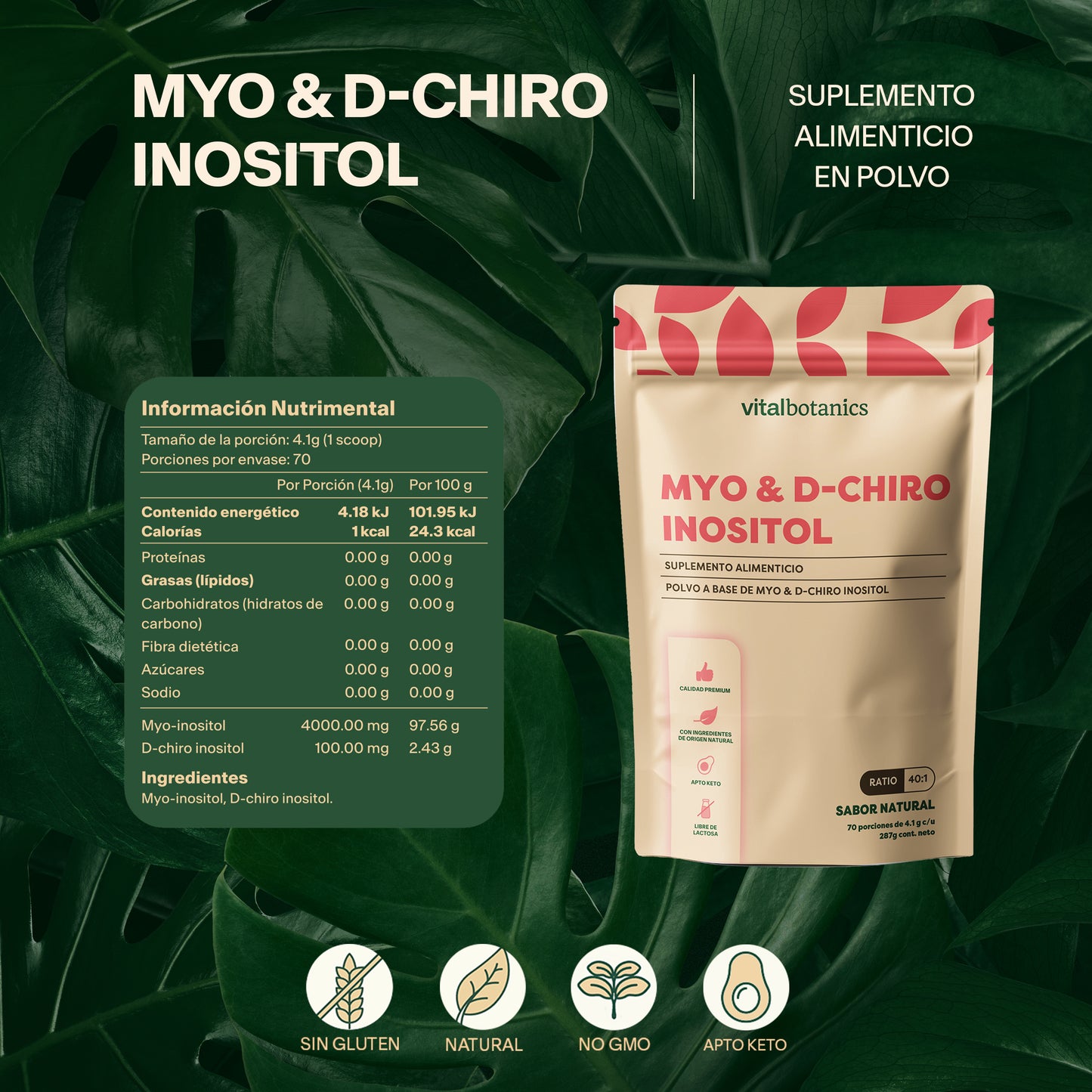 Myo & D-Chiro Inositol