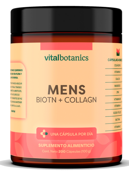 MENS BIOTN + COLLAGN  | Colágeno Hidrolizado para Hombre